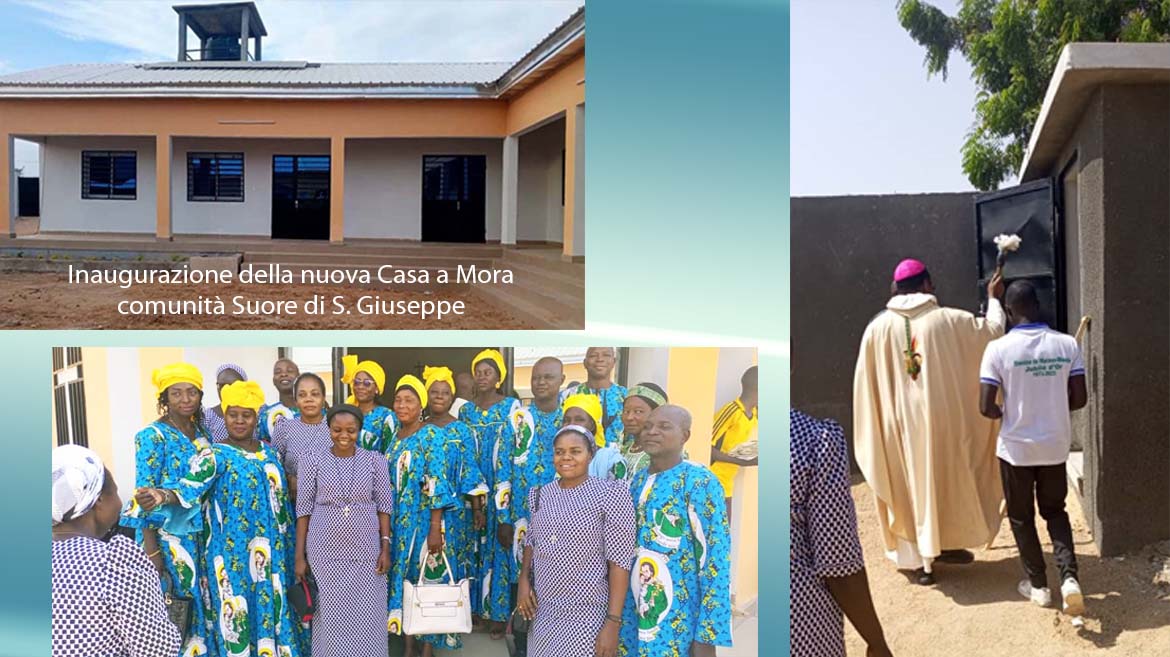 La benedizione della nuova casa delle Suore - Mora, Camerun