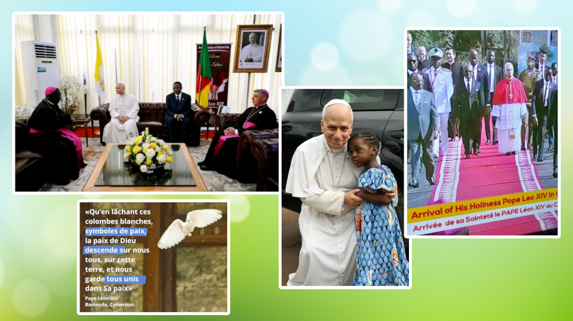 Dal 15 al 18 aprile 2026 visita di papa Leone XIV al Camerun