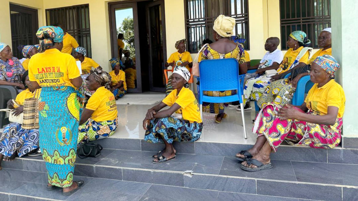 Ritiro spirituale: gruppo laici del Piccolo Disegno di Bandundu 