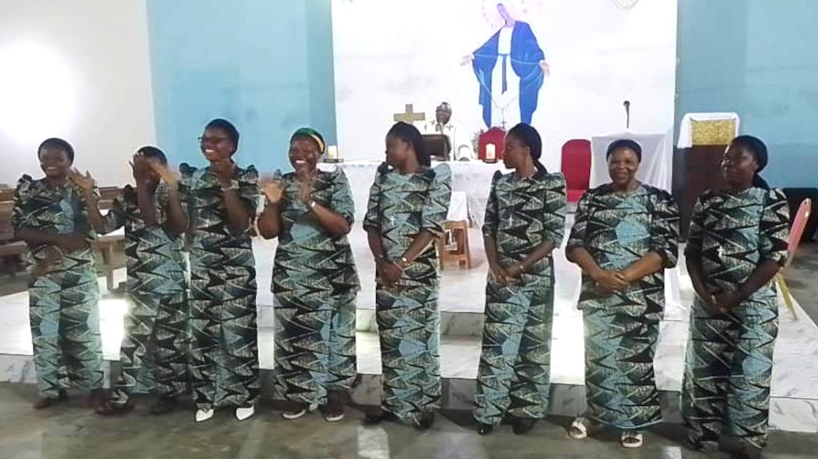 La solennità di san Giuseppe celebrata a Bandundu con le suore e i laici.