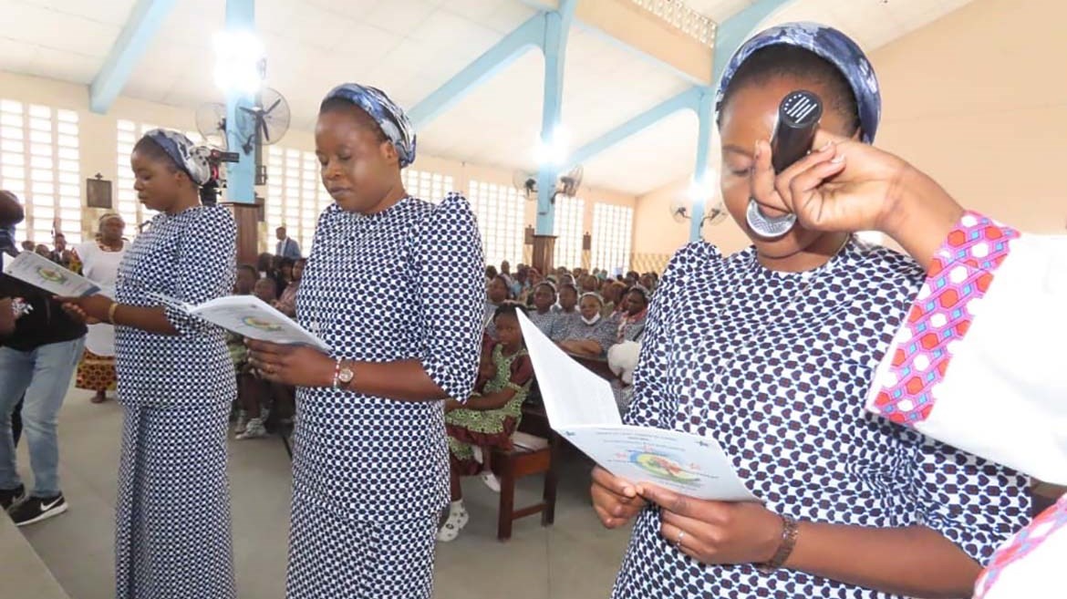 Professione perpetua in Congo - Suore di san Giuseppe di Cuneo