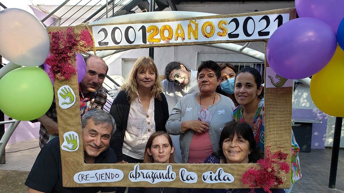 Festa dei 20 anni al Centro Cre-sciendo, Bosques