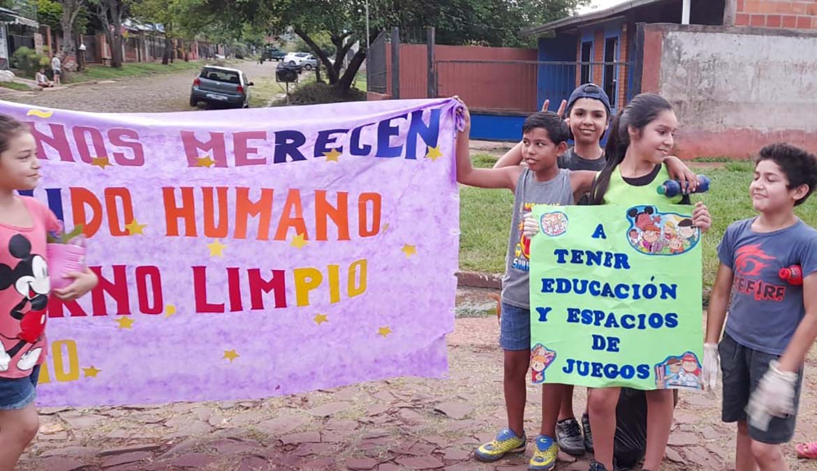 “I bambini e le bambine hanno diritto a un mondo umano, fraterno, pulito e sano”