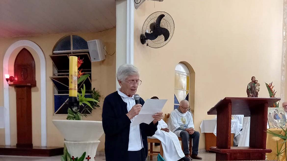 Suor Maria Regina Martini, attualmente missionaria in Brasile