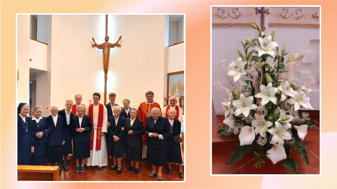 Festa di Pentecoste 2024: Giubilei di Professione religiosa