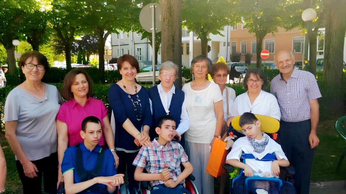 La riconosenza di una mamma di due figli disabili