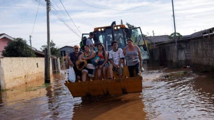 Alluvione in Brasile